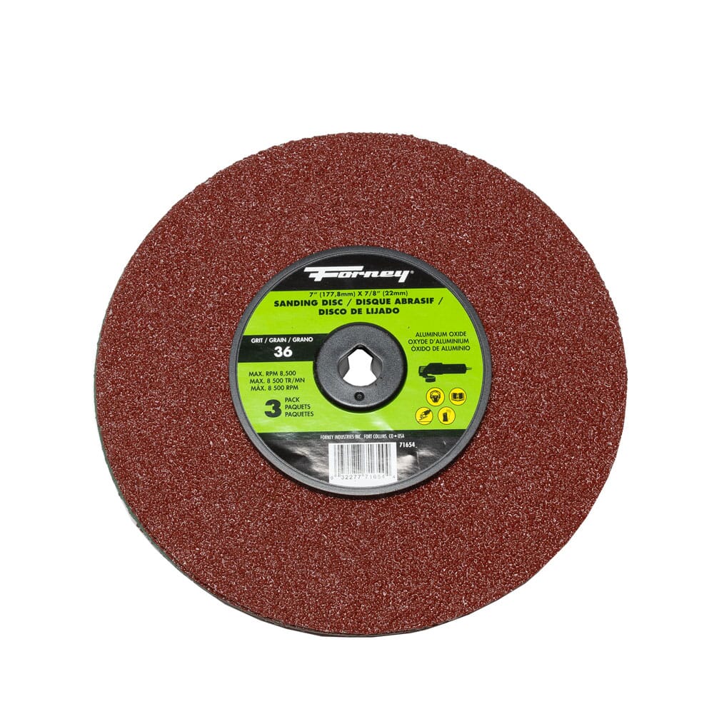 71654 Resin Fibre Sanding Disc, Al